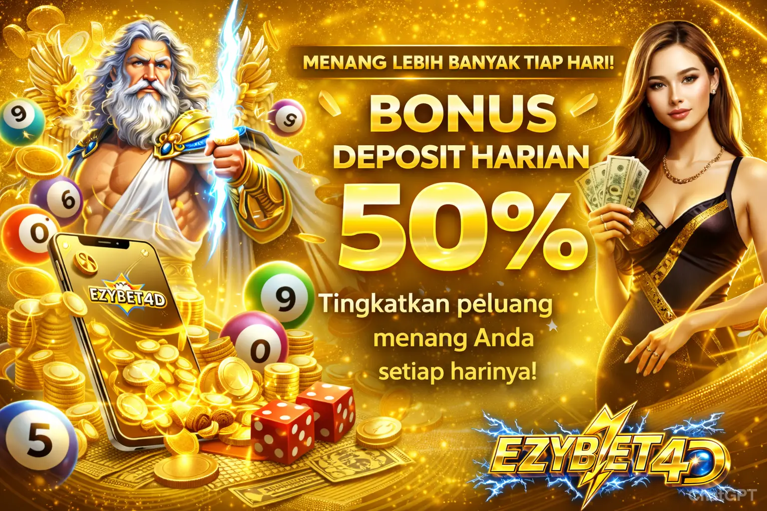 SELAMAT DATANG DI EZYBET4D