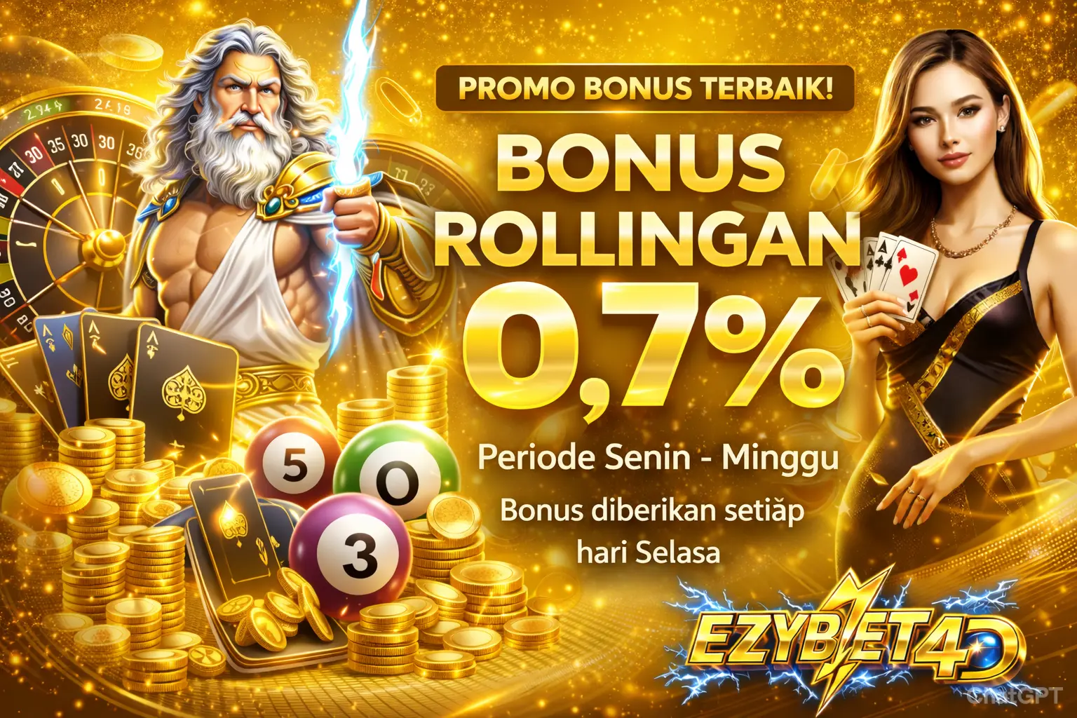 SELAMAT DATANG DI EZYBET4D